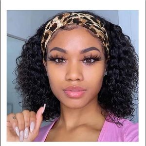 LuvMe Hair Summer Style Deep Wave Bob HEADBAND WIG